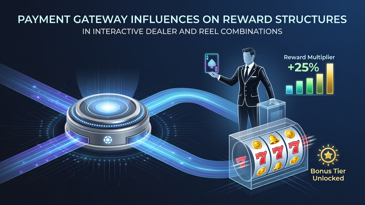 Payment gateway interfaces integrated with live dealer tables and slot reel reward structures
