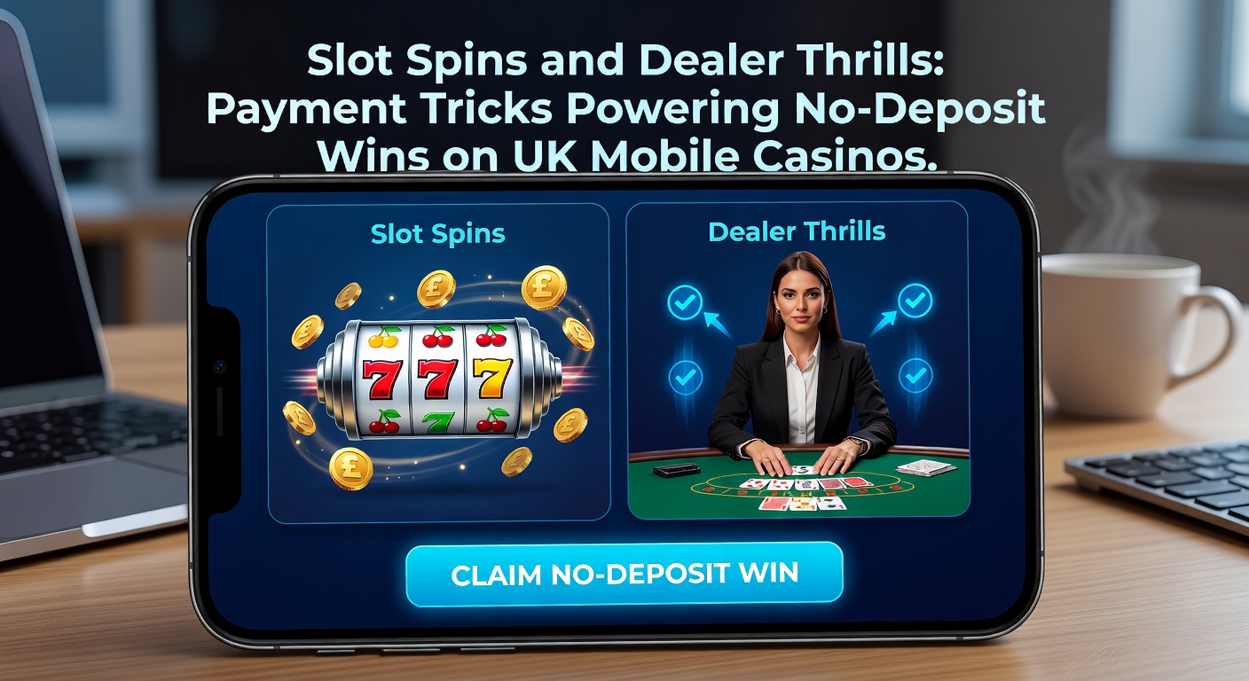 Live dealer at a blackjack table on a mobile screen, cards flying amid no-deposit bonus action in UK casinos